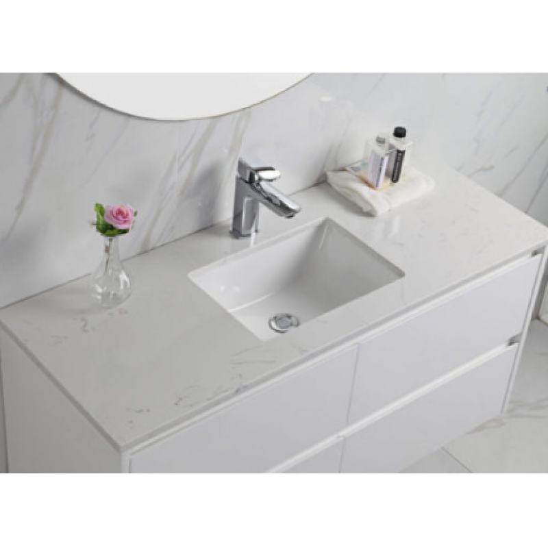 AULIC LEONA WALL HUNG VANITY CERAMIC TOP